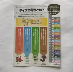 ［即日発送］ タイプ相性表 のみ ポケットモンスター ゼロの秘宝 switch