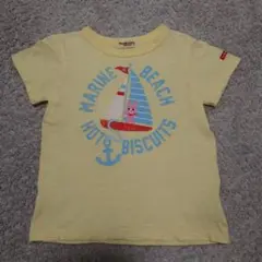 ホットビスケッツ　イエロー　Tシャツ　110