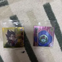 ドラゴンボール 超戦士シール ベジータ ピラフ 2枚セット