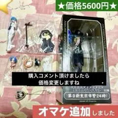 フィギュア4点【エヴァンゲリオン　綾波レイ◆１日警察署長】【ぷちえゔぁ　チビ波】