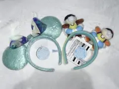 ディズニー　チップとデール　スイスイサマー　カチューシャ