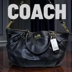 ✨COACH✨ コーチ　ハンドバッグ　ブラック レザー
