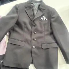 黒 スーツ3点セット 卒園入学式⭐︎130