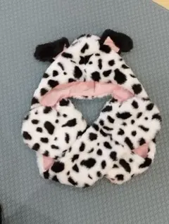 ディズニー　101匹わんちゃん　マフラーキャップ