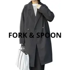 新品タグ付き⭐️URBAN RESEARCH FORK&SPOONスプリングコート 2025年最新】FORK&SPOON レディース トレンチコート・スプリング