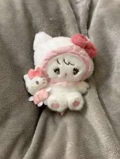 サンリオ × mikko コラボ キティ ムース マスコット ぬいぐるみ