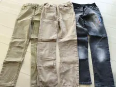 【最終価格】130サイズ 長ズボン 3本セット　男の子