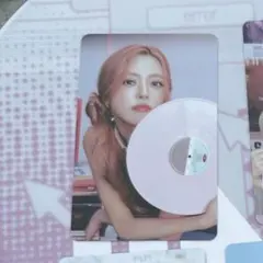 ITZY ユナ チェキ ITZY ユナ 直筆サインチェキ 当選 会場限定 algorhythm トレカ②