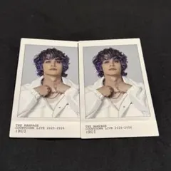 THE RAMPAGE 与那嶺瑠唯 カウントダウン ステッカーカード