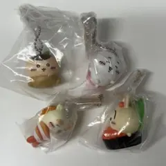 ちいかわ寿司　フィギュアキーホルダー　ちいかわ　うさぎ　シーサー　くりまんじゅう