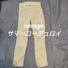サマーコーデュロイパンツ クリーム JOHNBULL 細身 アメカジのサムネイル