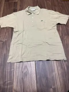 LACOSTE クラシックフィット ポロシャツ ベージュ US S