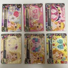 アイカツカードまとめ売り6枚 星宮いちご アクセ