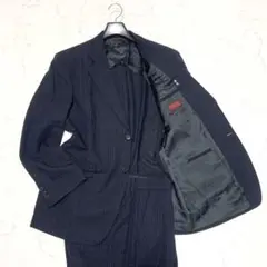 【美品】ダーバン　D'urban　ビジネススーツ　セットアップ　背抜き