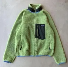 【即決価格】パタゴニア レトロX　ボアジャケット　S　黄緑色