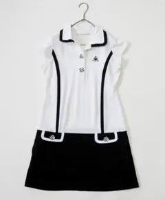 ルコックスポルティフ　バイカラーゴルフワンピース　Mサイズ