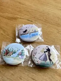 ディズニー缶バッジ 3個セット