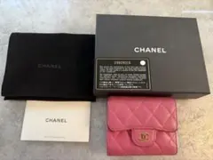③CHANEL ピンク フラワーモチーフ 長財布 - メルカリ