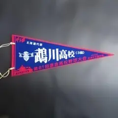 第81回選抜高校野球大会 鵡川高校 記念ペナント