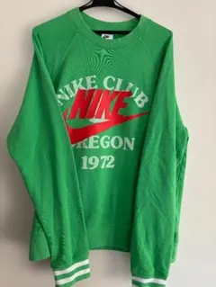 NIKE スウェット グリーン Lサイズ 古着 美品