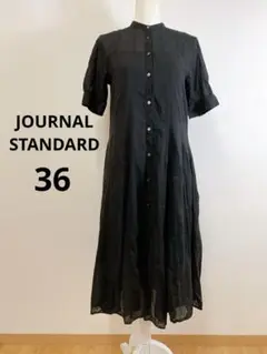 JOURNAL STANDARD ボイルハーフスリーブワンピース 36
