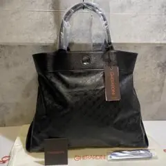 【未使用】GHERARDINI　ソフティトートバッグ　ブラック　A4可能