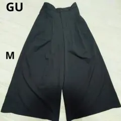 ranmarumaru様GU ジーユー タックワイドフレアパンツ ppt160