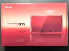 【外箱・説明書・付属品付】ニンテンドー3DS本体　フレアレッド①　動作確認済み
