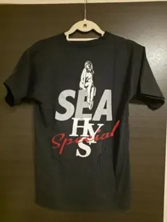 WIND AND SEA ヒステリックグラマー Tシャツ ブラック 黒 キムタク