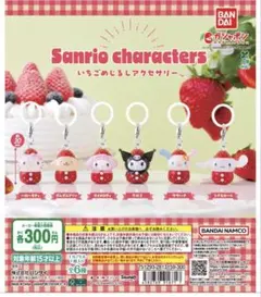 いちごめじるしアクセサリー　サンリオキャラクター　コンプリートセット