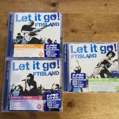 Let it go! 初回A 初回B 通常（初回プレス）FTISLAND