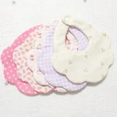 No.57 ハンドメイドもくもくスタイ5枚セット