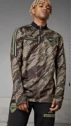 アーセナル× MAHARISHI adidas 長袖ジャージ L adidas Arsenal FC Long Sleeve Jersey Maharishi Edition