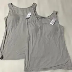 TOPVALU PEACE FIT COOL カップ付タンクトップ 2XL 2枚のサムネイル