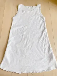 gelato pique スムーズィーホワイトワンピース