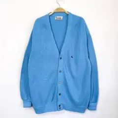 70s LACOSTE ラコステ アクリルニットカーディガン S101b