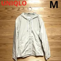 UNIQLO マウンテンパーカー　コットンパーカー　ベージュ　ユニセックス　M