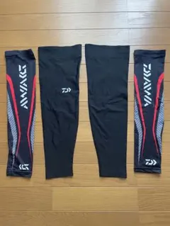 DAIWA アームカバー レッグカバー セット ブラックのサムネイル
