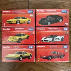 歴代フェラーリ 4台セット Tomica Premium Ferrari Set 歴代フェラーリ 4台セット Tomica Premium Ferrari Set - メルカリ
