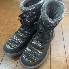 【未使用】ELLESPORT 防寒 軽量スノーブーツ 24.5