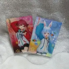 ホロライブ　ウエハースvol.5　兎田ぺこら・宝鐘マリン