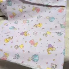 ディズニープリンセス生地 薄紫色 日本製　112×50