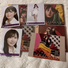 乃木坂46 歩道橋 初回限定盤ABCD 生写真3枚 ポストカードセット