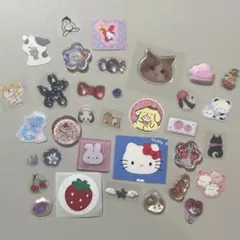 サンリオ ボンボンドロップシール おはじきシール ぷっくりシール おすそ分け ２