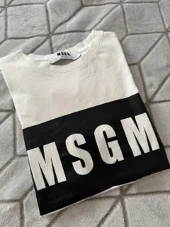MSGM ロゴプリント Tシャツ ホワイト XSのサムネイル
