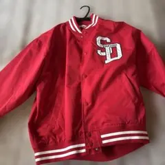 赤色 スタジャン SAN DIEGO FINEST