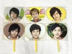 嵐 二宮和也 ミニうちわ 6個セット