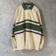 BARBARIAN バーバリアン 90s ラグビーシャツ カナダ製 L