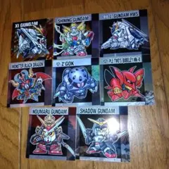 T*郎様 SDガンダムスナックⅡシール8枚セット