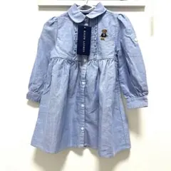 新品タグ付き　ラルフローレン ポロベア ワンピース90 ベビー　シャツ